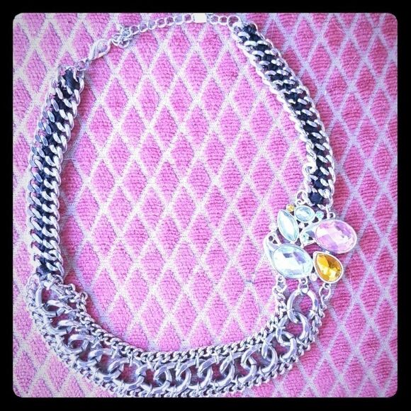 Jewelry - STUNNING CHIC RUNWAY DESIGN NECKLACE!!!